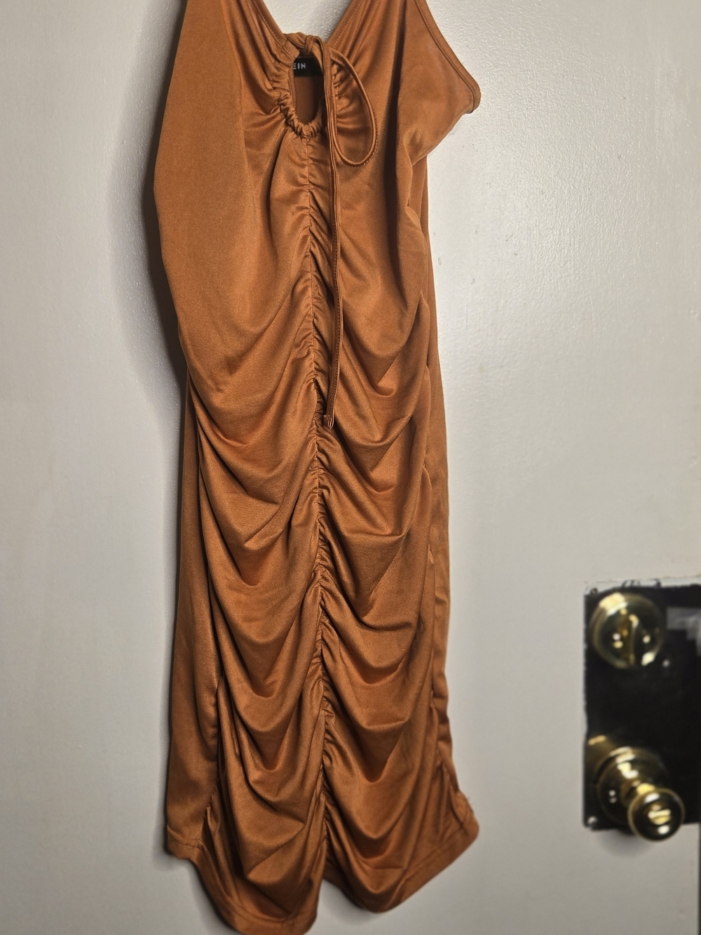 SHEIN Rust Orange Top